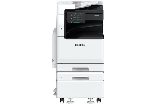 Scanning small originals on Apeos 3560 series