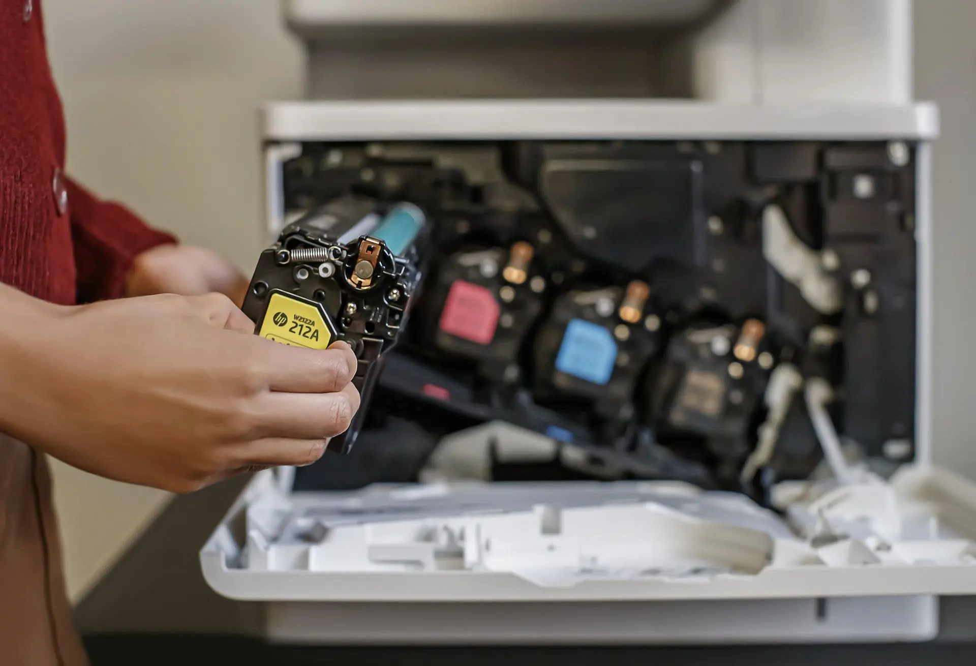 OEM toner cartridge replacement
